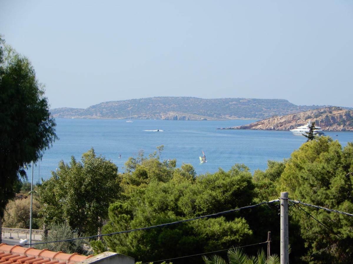Comfortable Garden Apt Near Vouliagmeni Beach Athen Eksteriør billede
